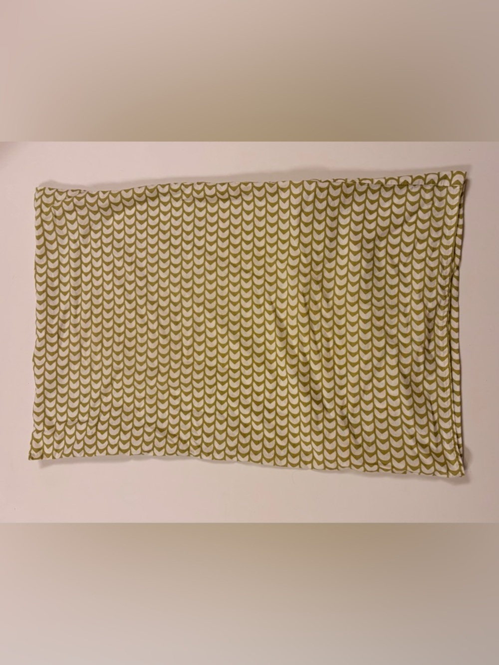 IKEA Jorun Form Queen Pillowcase - 100% Cotton, Slightly Shrunken (see note)